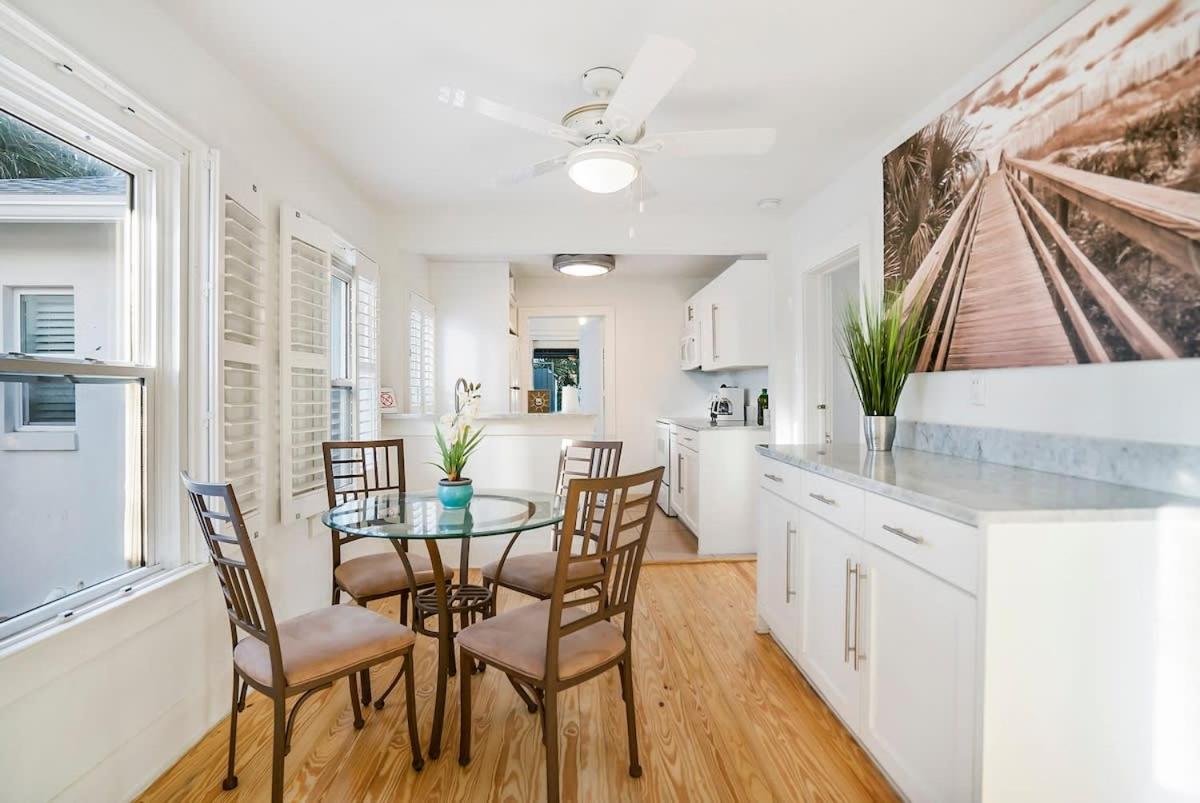 Beach Cottage! 100 Steps To The Sand, Pets Ok, Private Deck! St. Augustine Luaran gambar